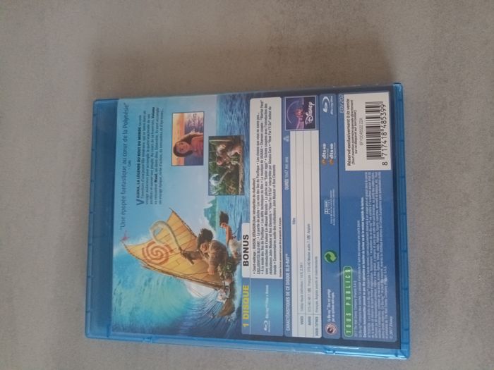 DVD Bluray Vaiana - Disney - photo numéro 2