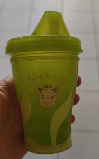 Verre d'apprentissage Sophie la girafe