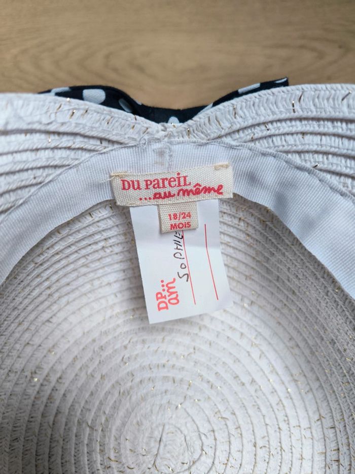 Chapeau dpam 18/24 mois - photo numéro 3