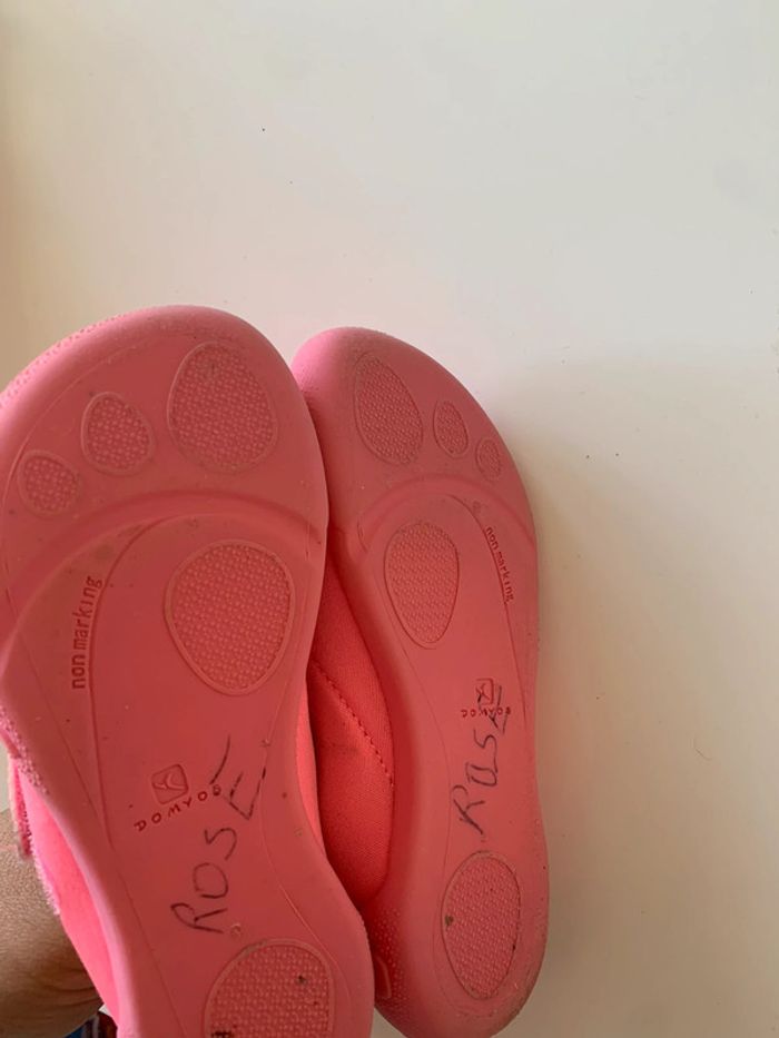 Chaussons rose scratch - photo numéro 2