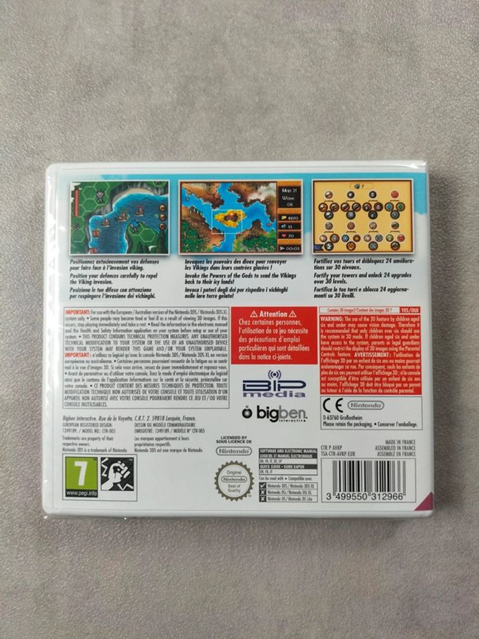 Jeu Nintendo 3DS – Viking Invasion 2: Tower Defense (Neuf blister) - photo numéro 2