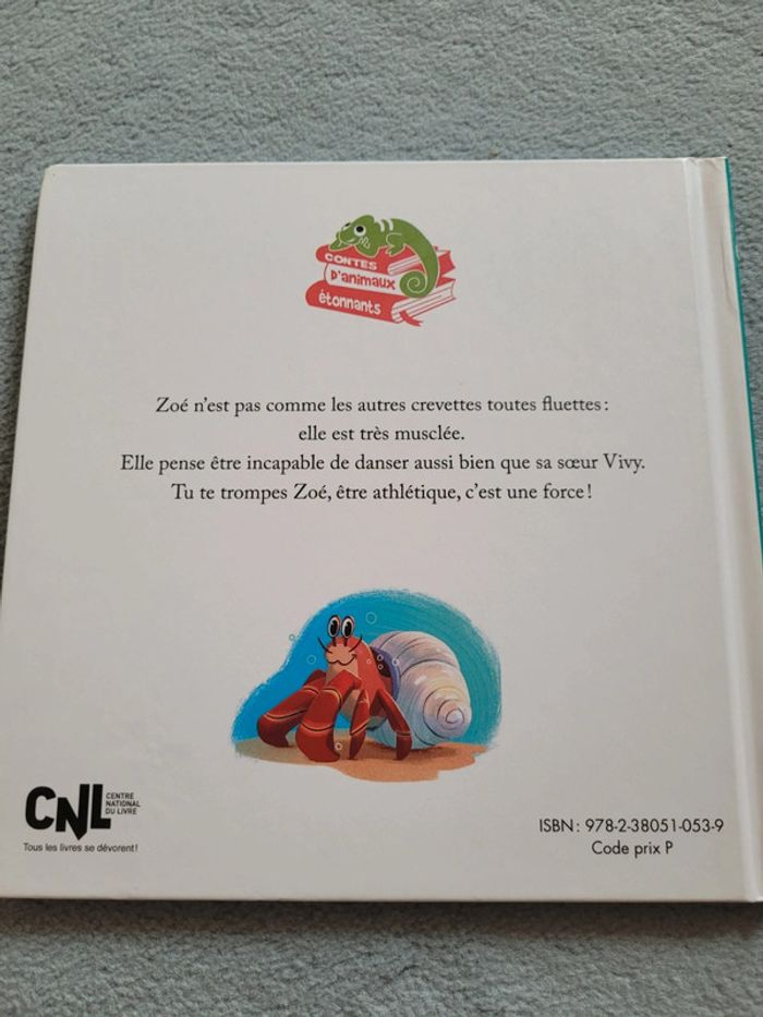 Livre "la crevette qui était très musclée" - photo numéro 2