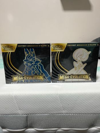 Pokemon ETB Méga-Évolution Lucario et Gardevoir