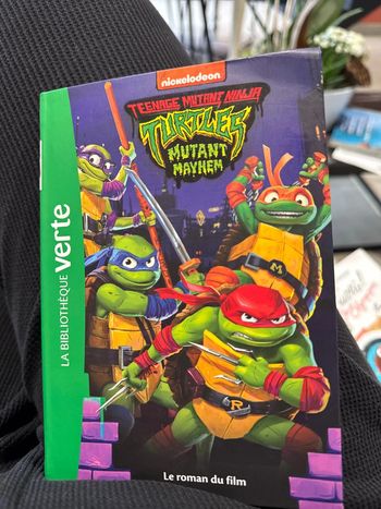 Livre turtles mutant mayhen