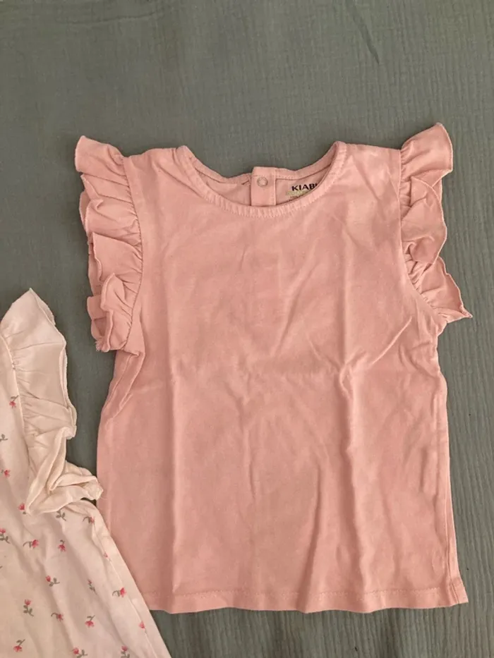 Lot de deux T-shirts, 24 mois - photo numéro 3