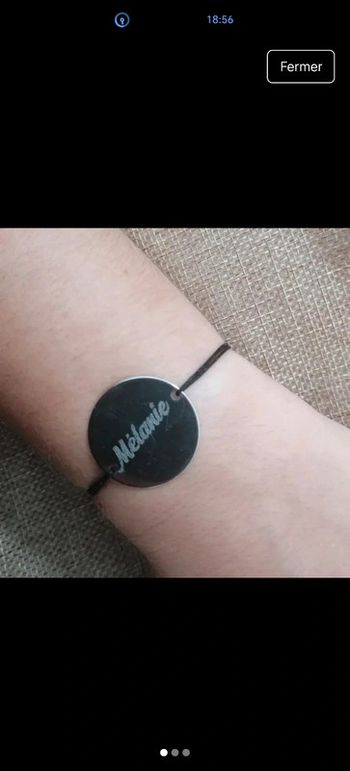 Bracelet gravé