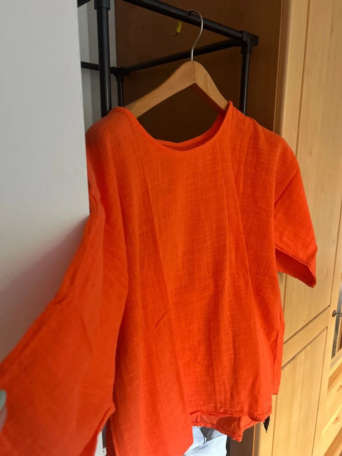 Blouse orangeflashy - photo numéro 3