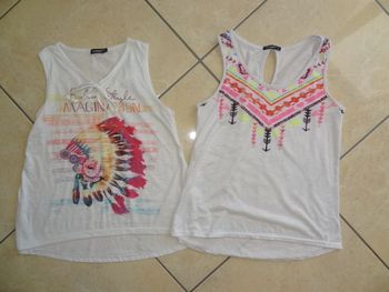 lot de 2 débardeurs