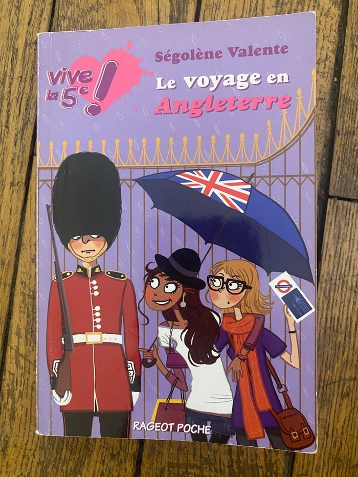 Lot 2 livres poches Vive la 5e !  De Ségolène Valente - photo numéro 3