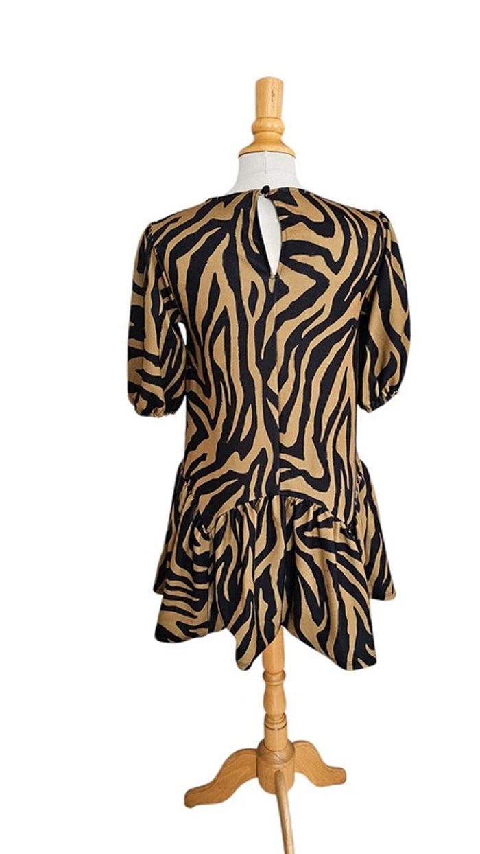 Robe mini ASOS Design – S – Noir & Camel – État : Excellent - photo numéro 3