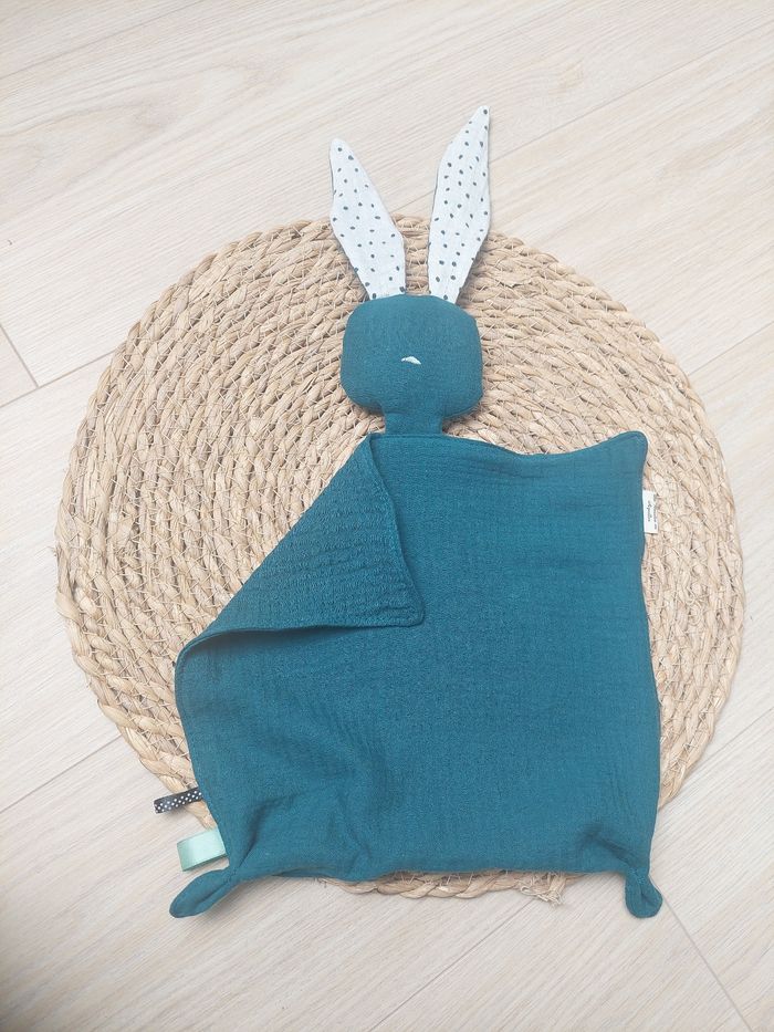 Doudou personnalisé double gaze - photo numéro 4
