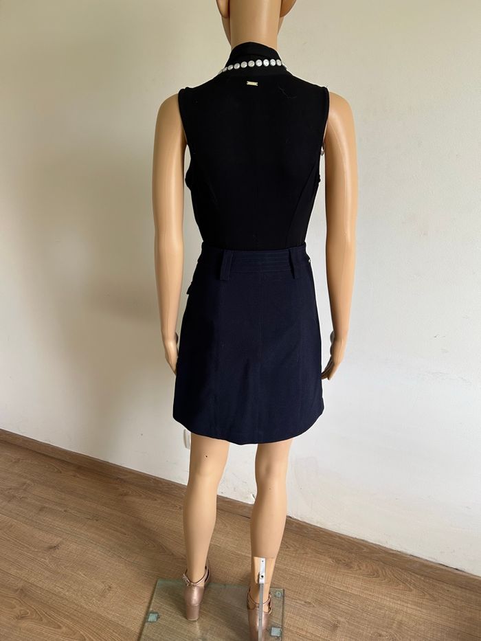 Jupe bleue marine neuve Morgan taille 34 (valeur 55€) - photo numéro 6