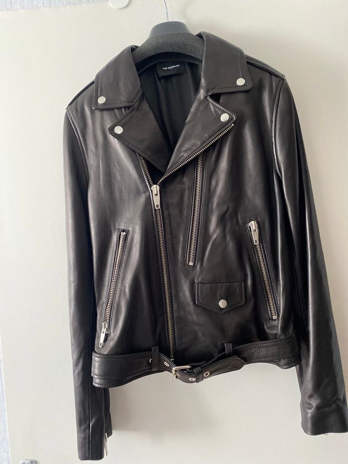 Veste en cuir The Kooples - photo numéro 3