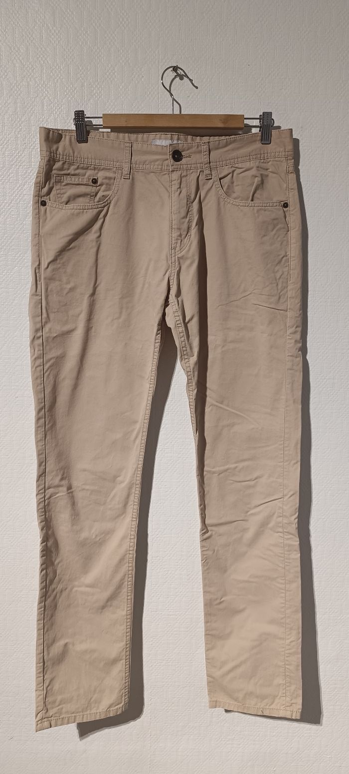 Pantalon beige coupe droite – ESPRIT – Taille 31/34