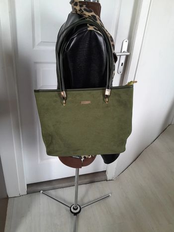 Beau sac  caban effet velours