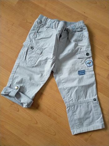 Pantacourt retroussable 18 mois