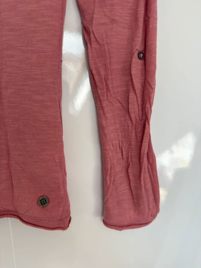 Tee-shirt Bonobo rose en S - photo numéro 4