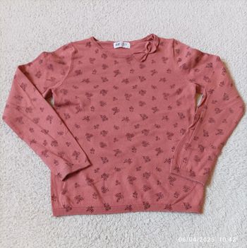 Pull fin imprimé 10 ans