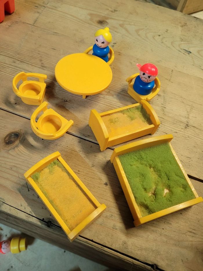 Mobilier fisher price vintage