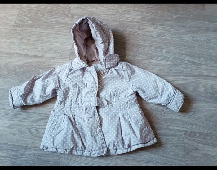 Manteau capuche amovible TAO 18 mois