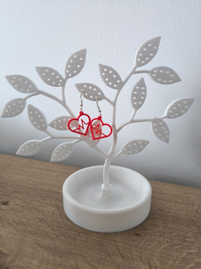 Boucles d'oreilles impression 3D