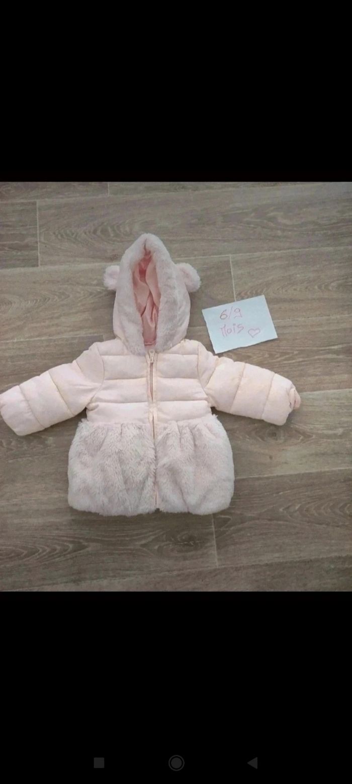 Doudoune blouson en 6/9 mois