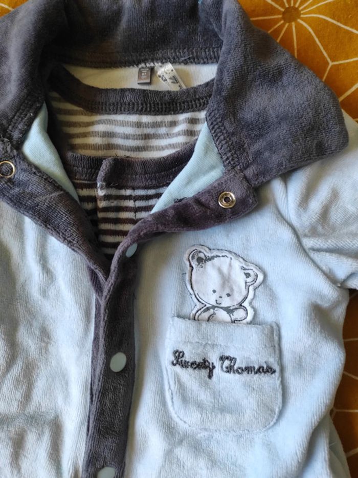 Pyjama grenouillère 2en1 - photo numéro 3