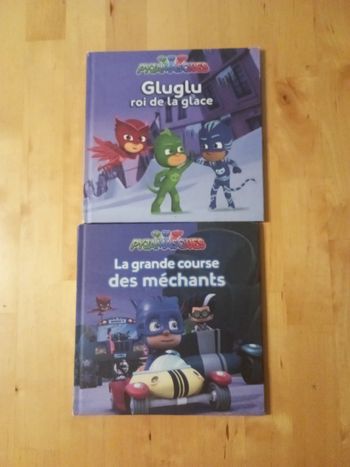 Lot de deux livres pyjamasques