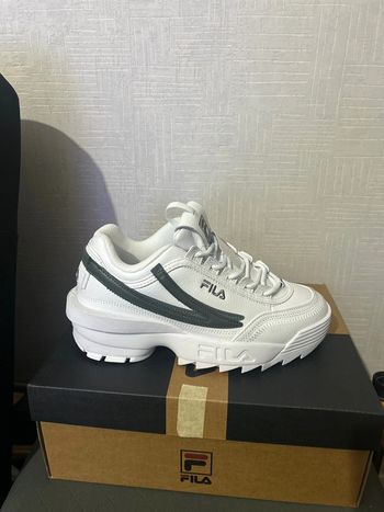 Baskets compensées Fila Disruptor 2 blanches 39.5