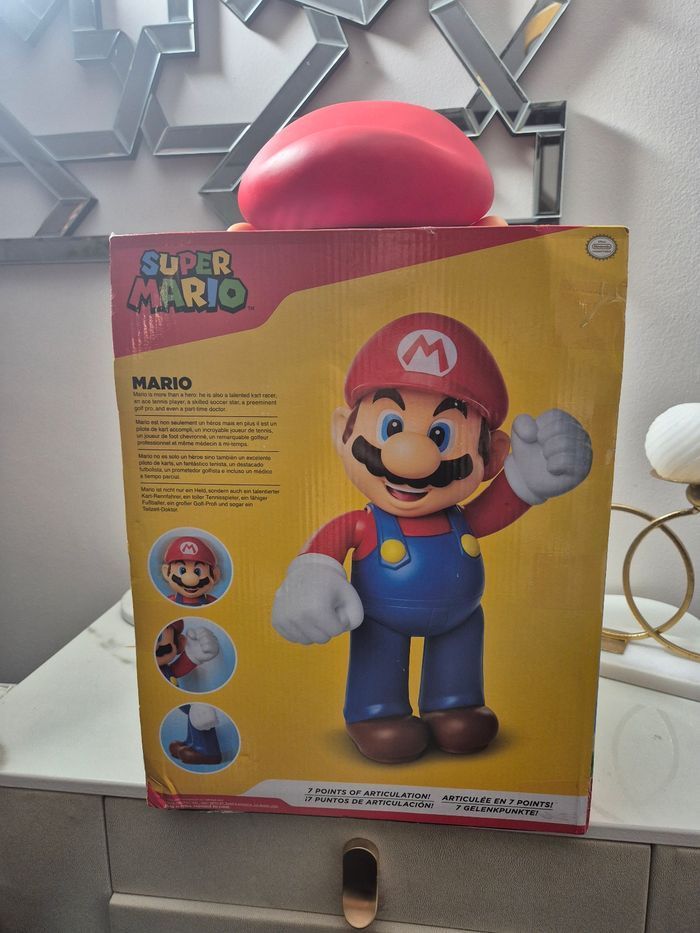 Lots de deux Grande Figurine Super Mario - photo numéro 3