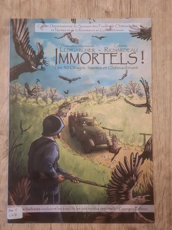 Immortels les 50 otages. Nantes et chateaubriant