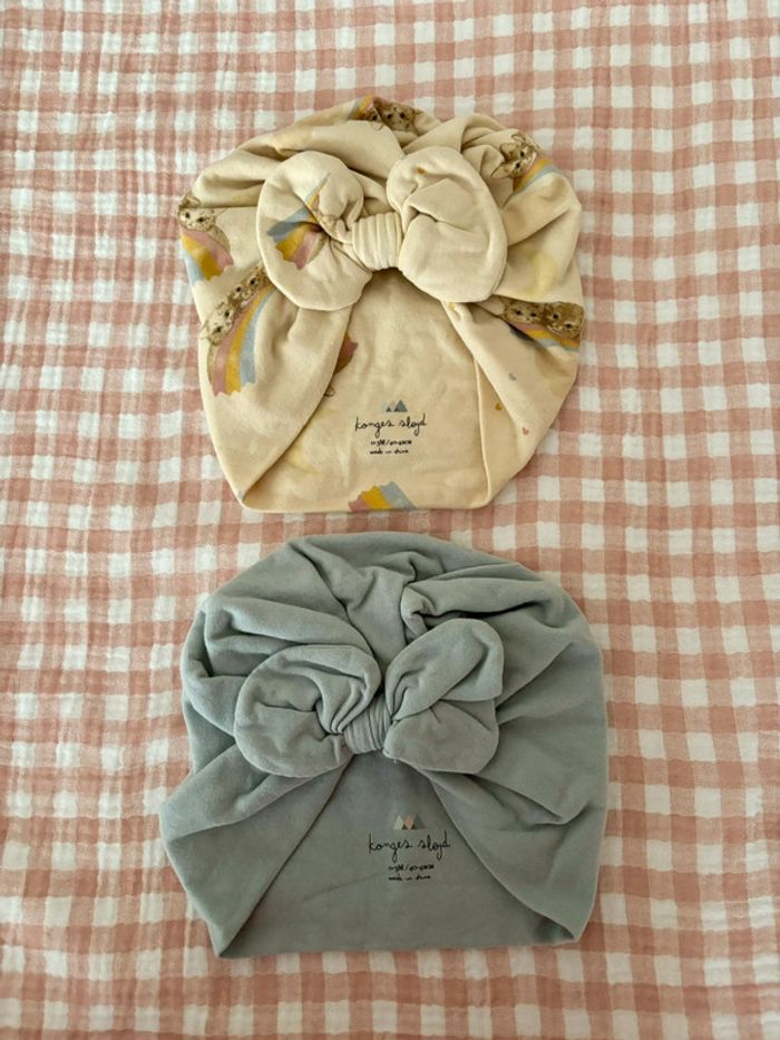 Lot de deux Bonnet Konjes Slojd