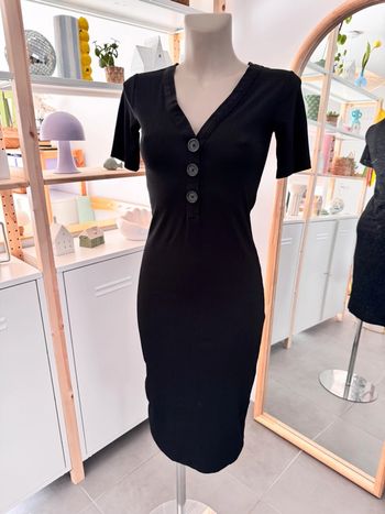 Robe longue noire