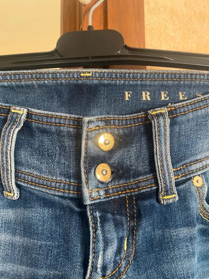 Jeans femme marque feeesoul très bon etat - photo numéro 6
