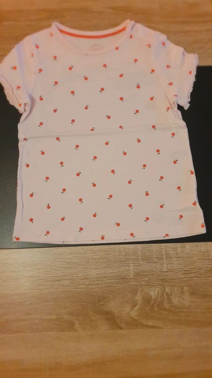 Ensemble tee-shirt et legging 3/4 98 cm - photo numéro 4