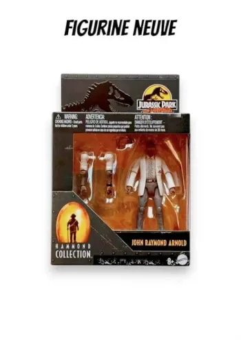 Figurine Jurassic World Hammond Collection John Raymond Arnold Mattel