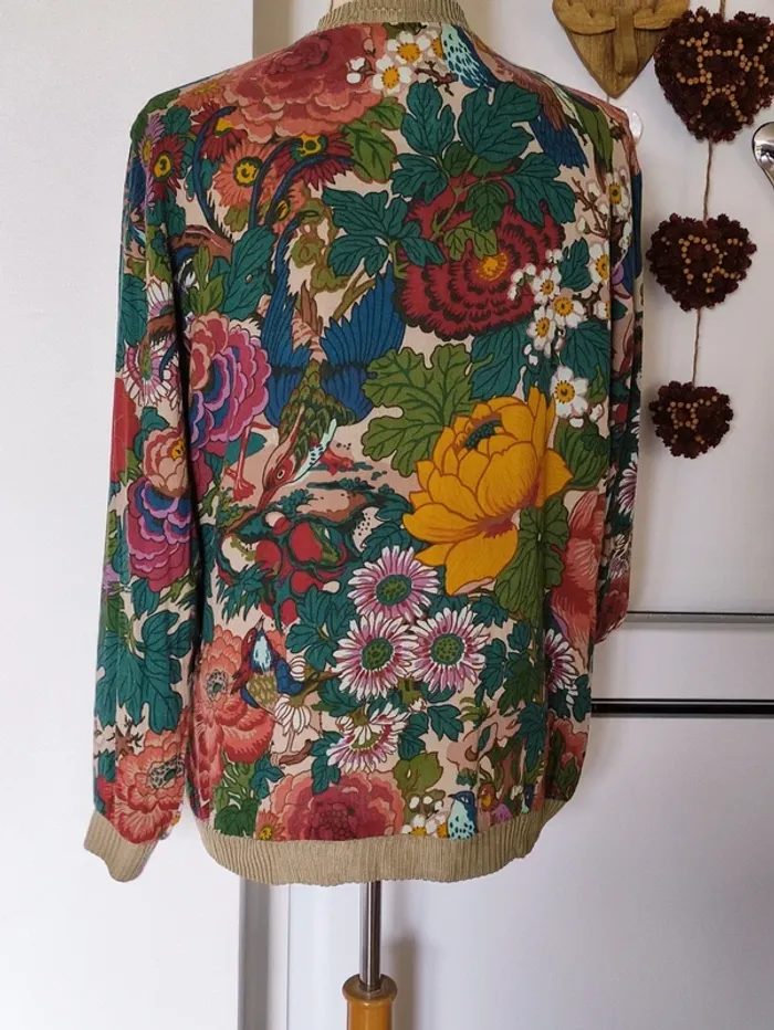 👄 bombers fleurs 🌼🍀oversize jusqu'au 42 🌸 - photo numéro 2