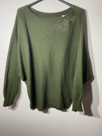 Pull « 3etoiles » femme taille unique (38-44)- just me- neuf avec étiquette