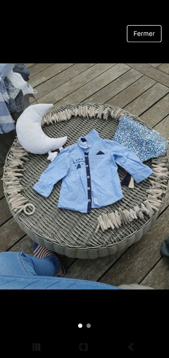 Chemise neuve lulu castagnette 18 mois