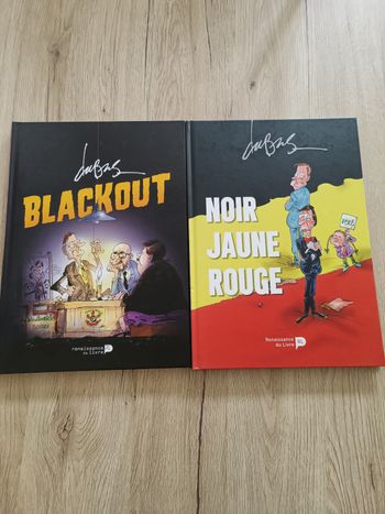Lot de 2 bandes dessinées de Frédéric Dubus