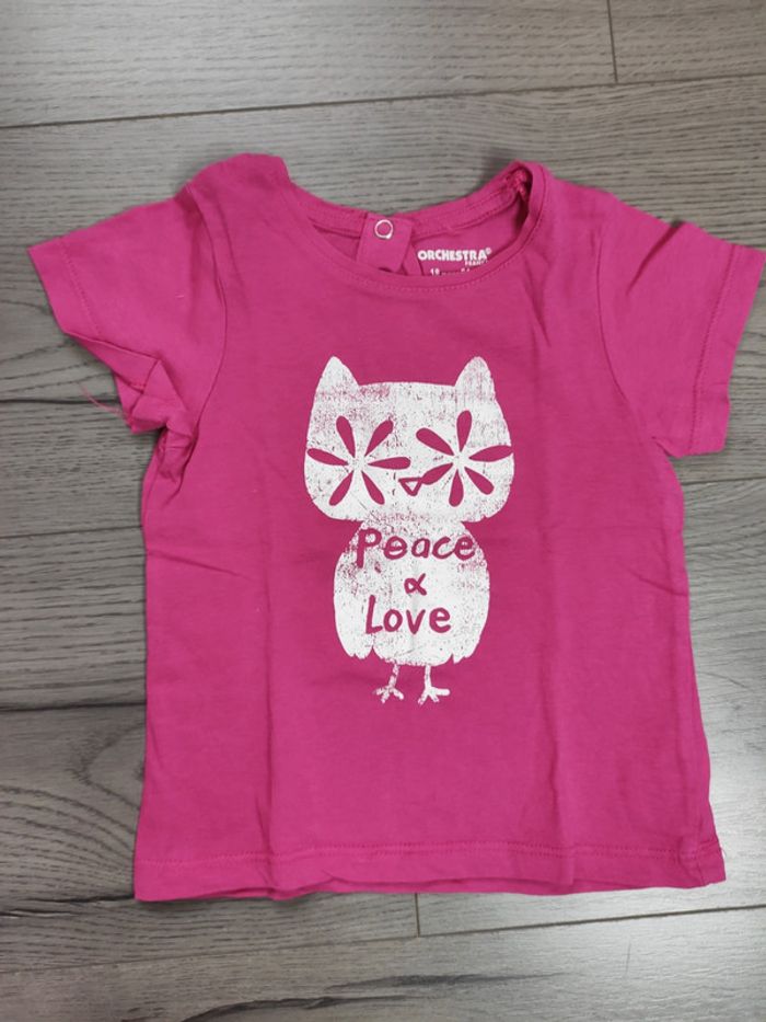 Tee shirt bébé fille