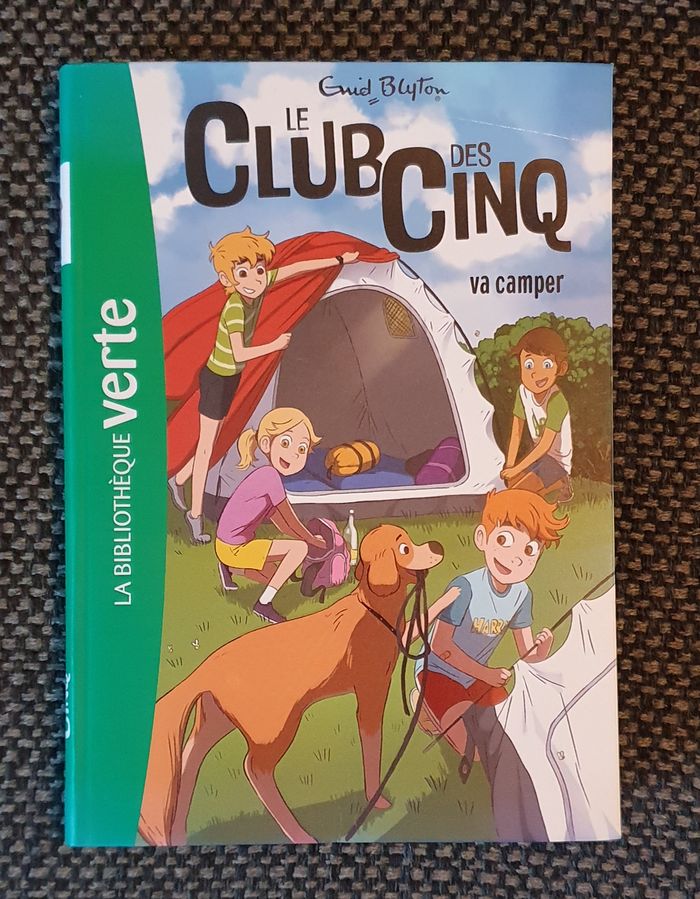 Le club des cinq va camper
