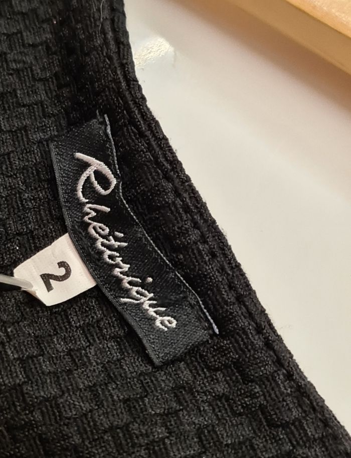 Robe noir stretch Rhetorique - photo numéro 4