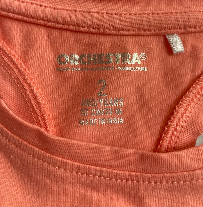 lot 2 Tee-shirts sans manche arc en ciel et cornet de glace - photo numéro 5