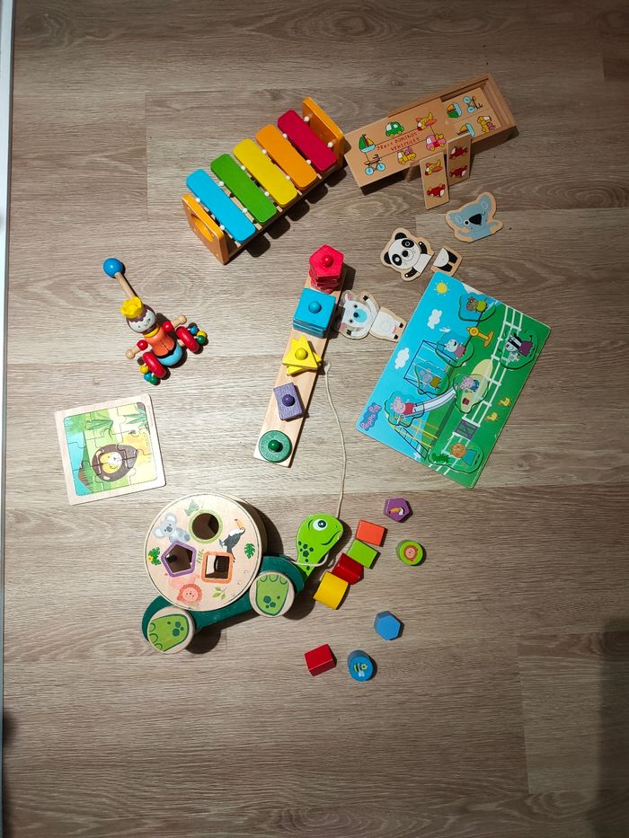 Lot jouets en bois - photo numéro 2