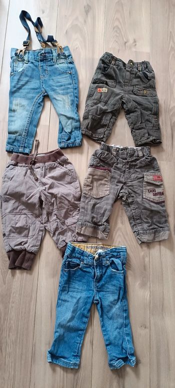 Lot 5 pantalons