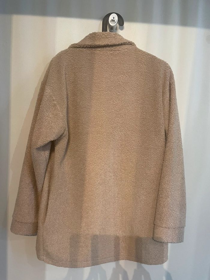 Veste moumoute beige - photo numéro 8