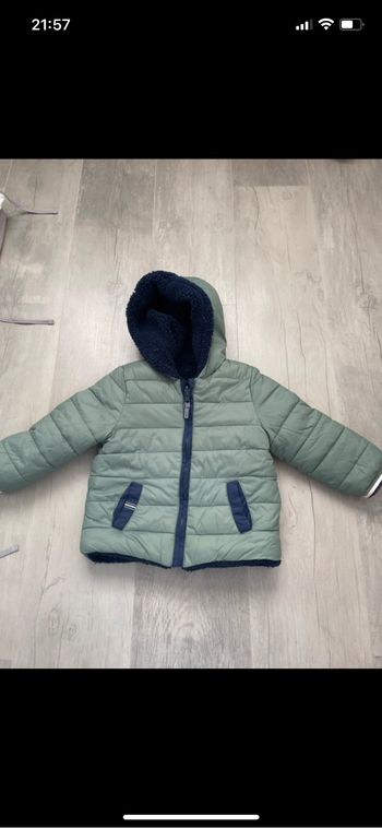 Doudoune réversible sergent major 3 ans