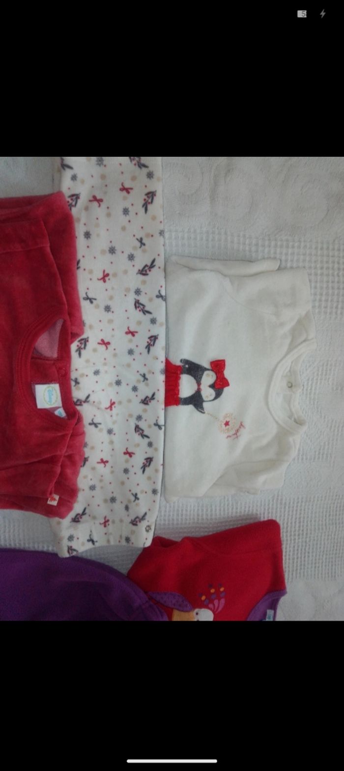 Lot pyjama fille 18 mois - photo numéro 4
