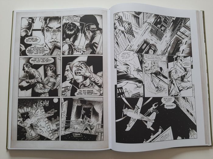 RARE The Rocketeer - Artist's edition Dave Stevens - grand format noir & blanc - photo numéro 11